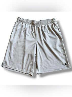 Champion Shorts Men's Medium Granite Heat Double Dry Core Training 10" Gray NWT